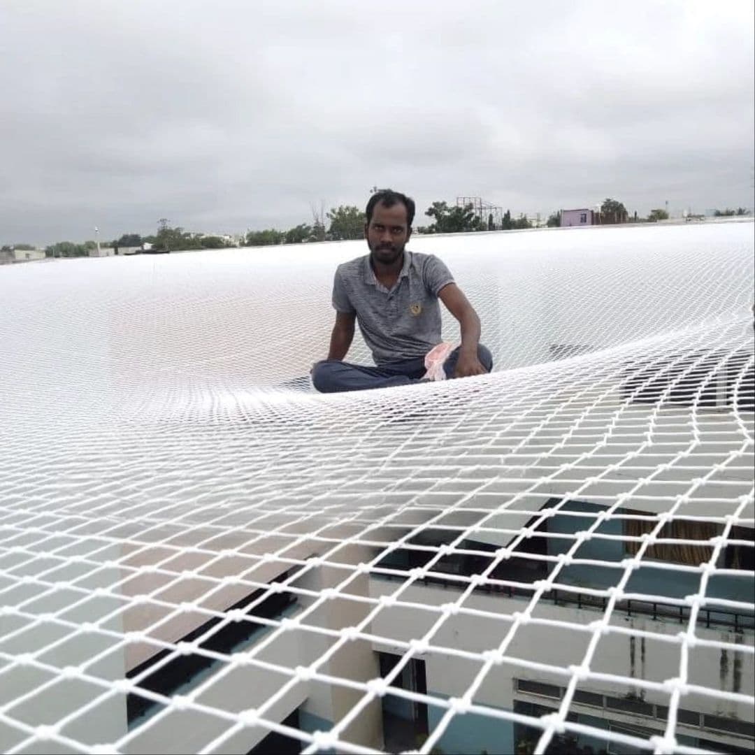 Netting installation 6